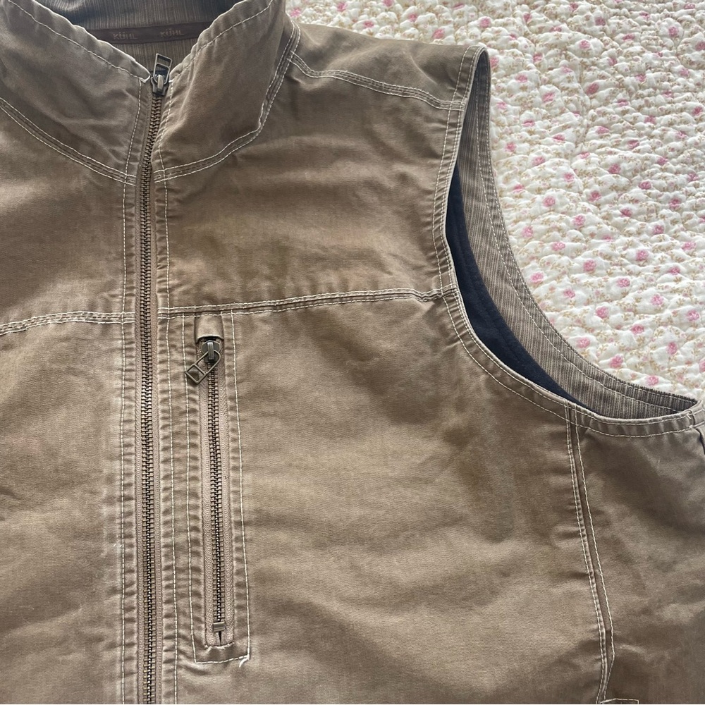 Kuhl Brown Men's Vest - Picture 9 of 16